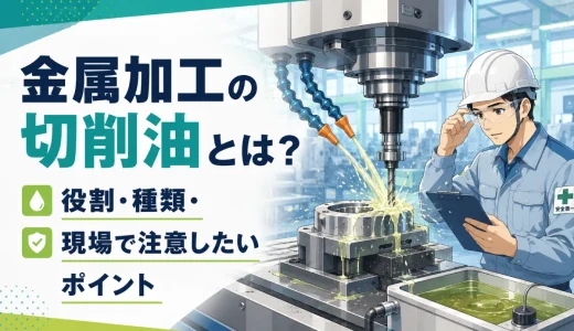 切削油とは？金属加工で使う理由と現場で知っておきたい基本