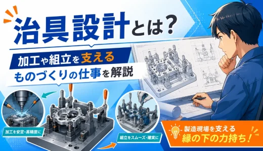 治具設計とは？加工や組立を支えるものづくりの仕事を解説