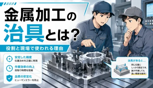 金属加工の治具とは？未経験者向けに役割と現場で使われる理由を解説