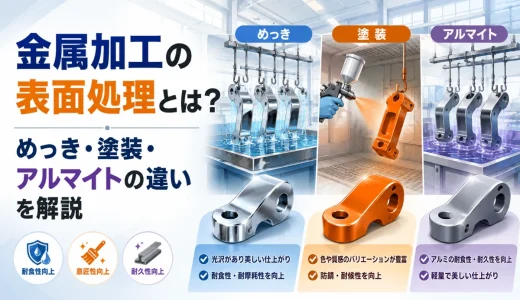 金属の表面処理の仕事とは？めっき・アルマイトの役割を解説