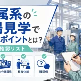 金属系の職場見学で見るべきポイントとは？応募前の確認リスト