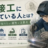 溶接工に向いている人とは？未経験者が知りたい適性と注意点