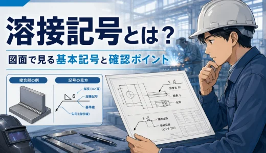 溶接記号とは？図面で見る基本記号と現場での確認ポイント